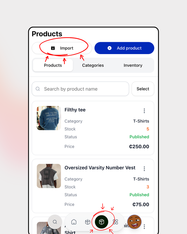 step 1 to connect your instgarm account to strawlo
