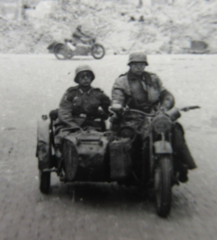 Krad Motorrad Beiwagen  (2)