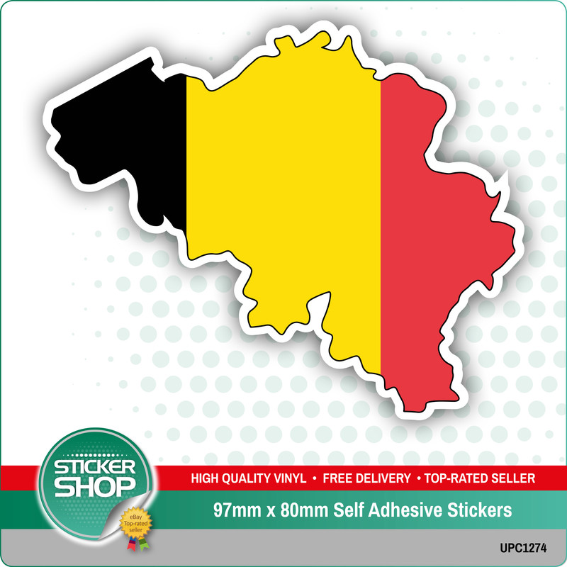 Sticker car moto map flag vinyl outside wall decal macbbook togo