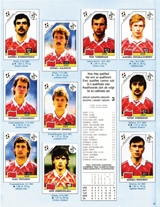 Album Panini Italia 1990-19