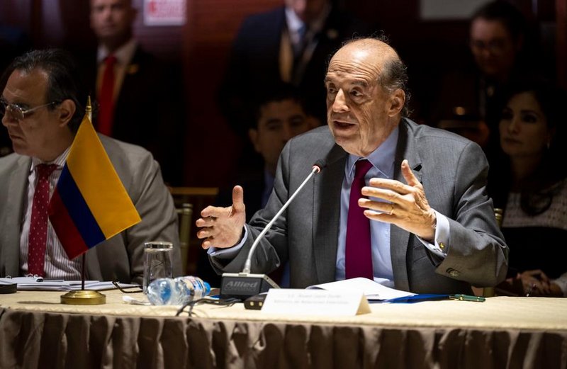 Canciller colombiano Álvaro Leyva Durán Álvaro Leyva Durán