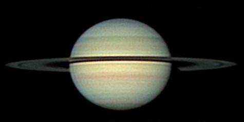 imagen Saturno por Christopher Go 2009