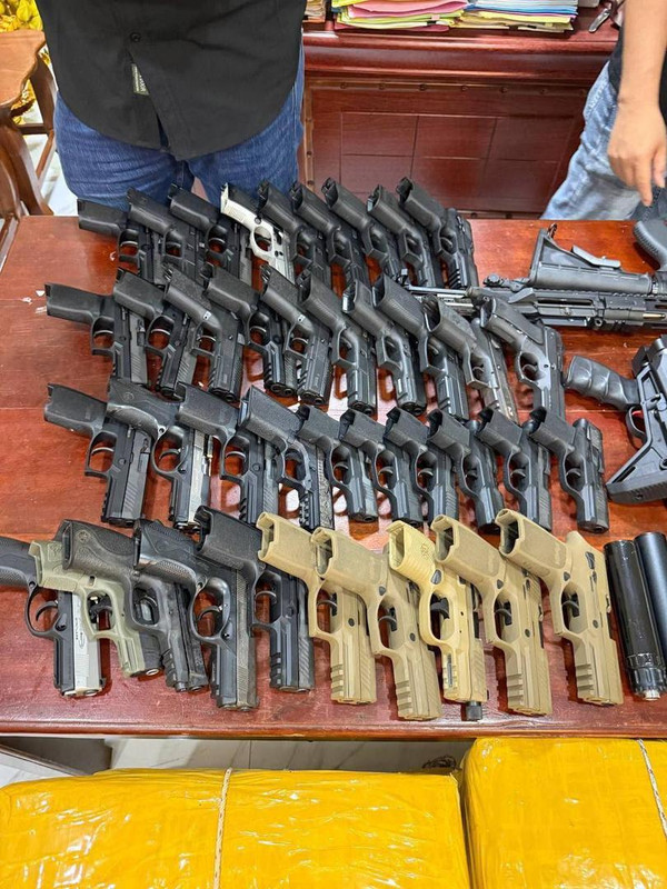 seven chinese arrested 840kg drugs guns koh russei cambodia news 2026 3245344566