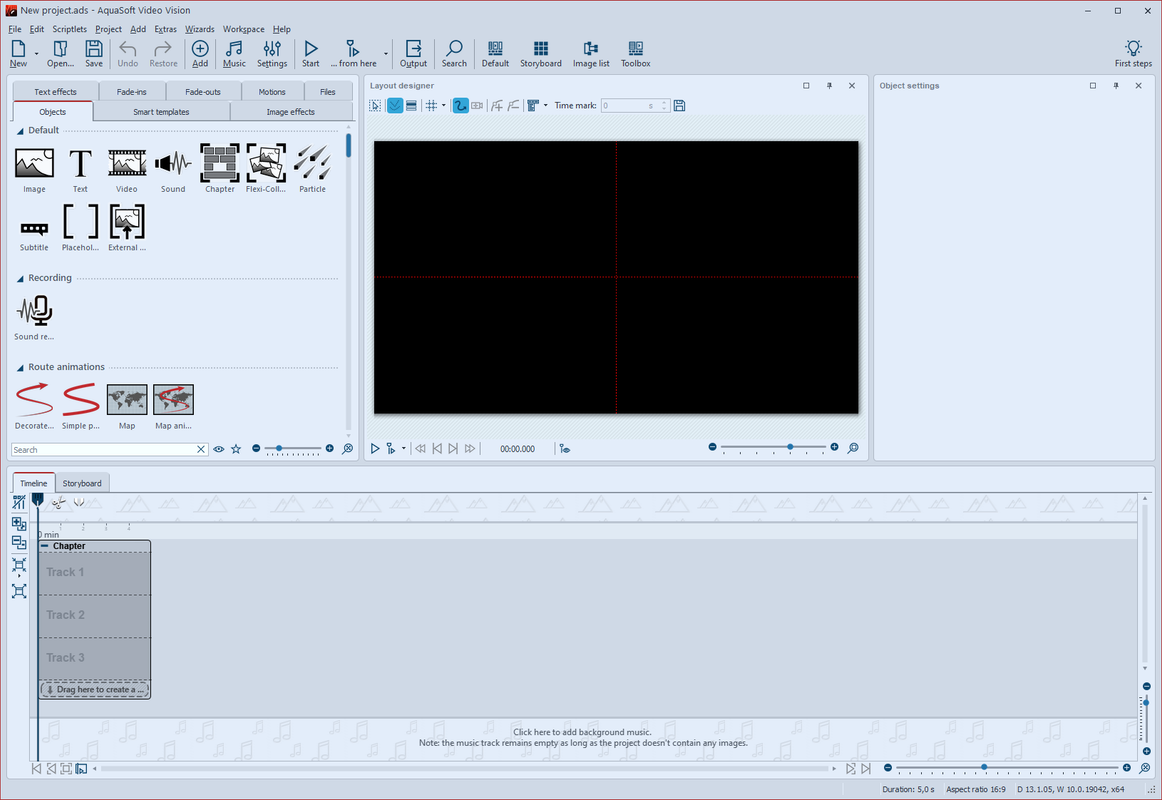 AquaSoft Video Vision v13.2.05 64 Bit Untitled