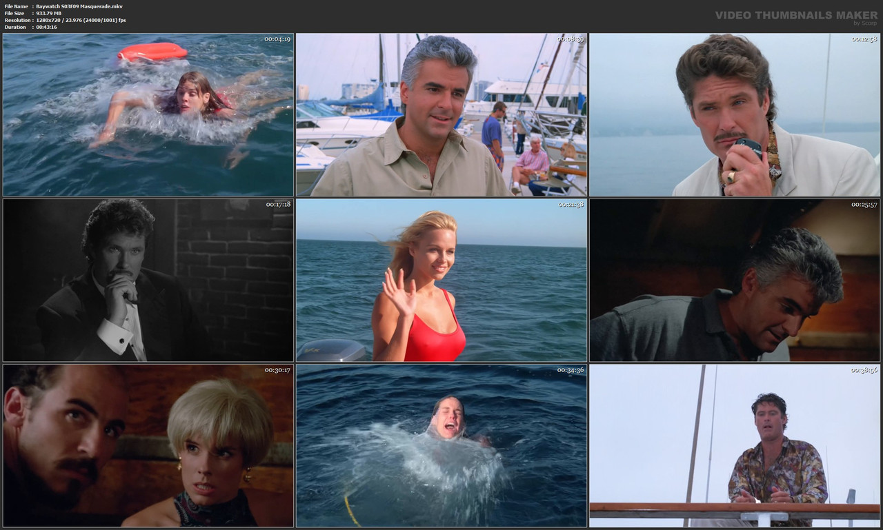 Baywatch S03E09 Masquerade.mkv