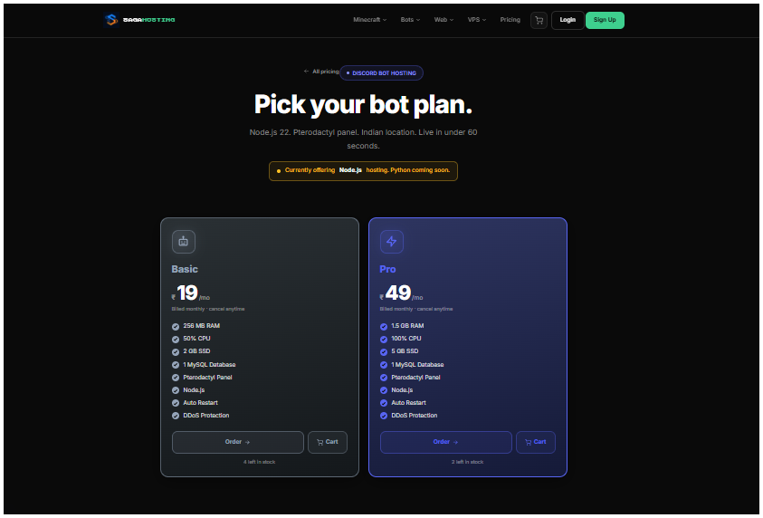 How to Host a Node.js Discord Bot 24/7 (2026 Guide)