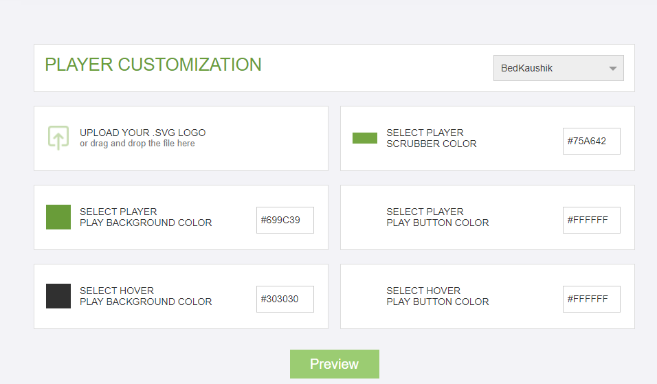 Player Customization