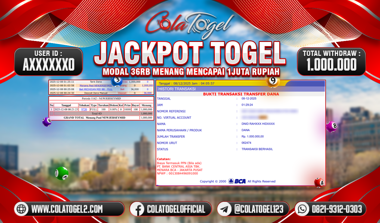 JACKPOT NEWJERSEY MIDDAY!!