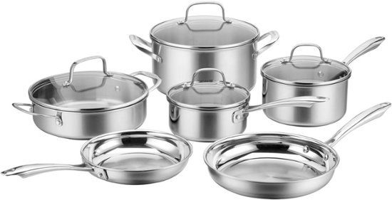 Score 10-Piece Cuisinart Cookware for 9 at Best Buy (Reg. 0) Score 10-Piece Cuisinart Cookware for 9 at Best Buy (Reg. 0)