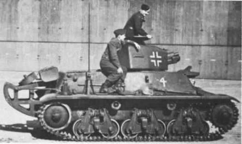 Hotchkiss H35 39 en servicio alemán