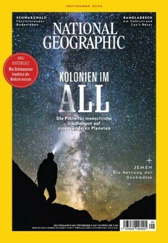 Cover: National Geographic Magazin September No 09 2022