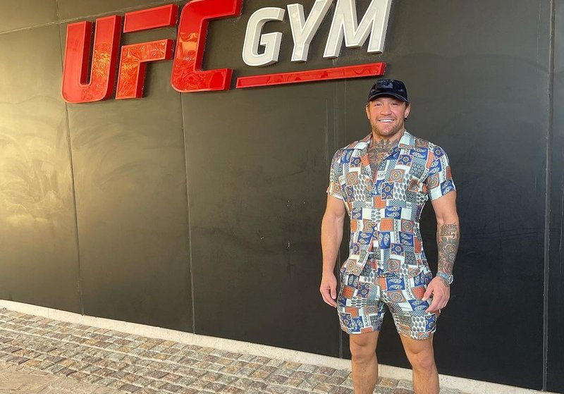 Конър Макгрегър тренира в института на UFC