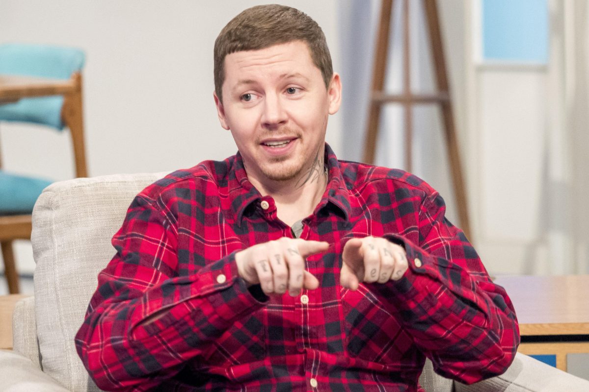 Professor Green on TV Show