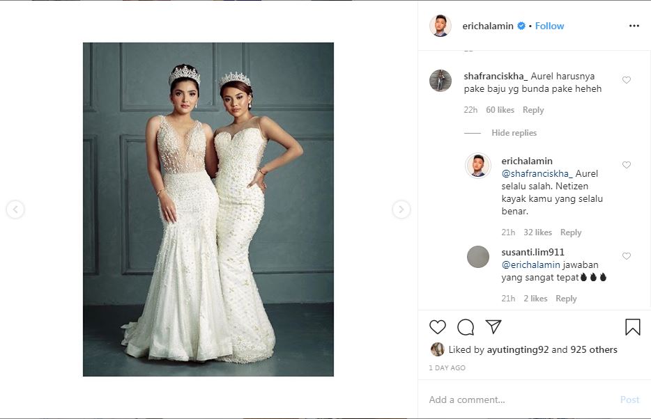 Ashanty dan Aurel dapat komentar dari netizen