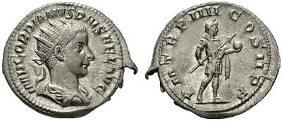 Antoniniano de Gordiano III. P M TR P IIII COS II P P - Emperador. Roma A69-EB4-CE-117-A-46-AB-89-AD-124-D5-D4-B6-CE0