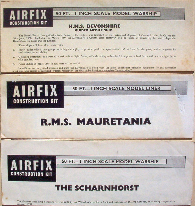 Airfix 600 Ship Instructions T3 Series 3-4