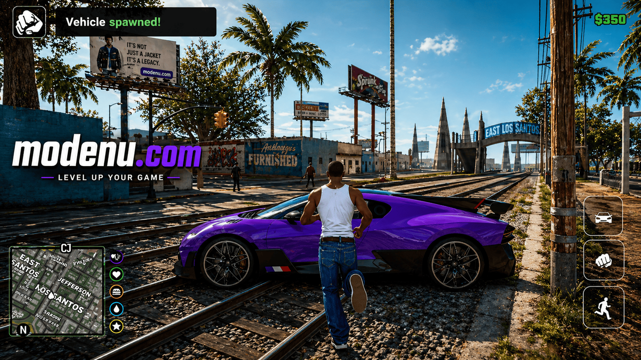 GTA San Andreas Mod Menu screenshot 3
