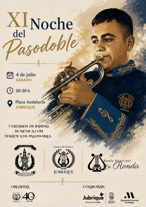 Noche del Pasodoble en Jubrique