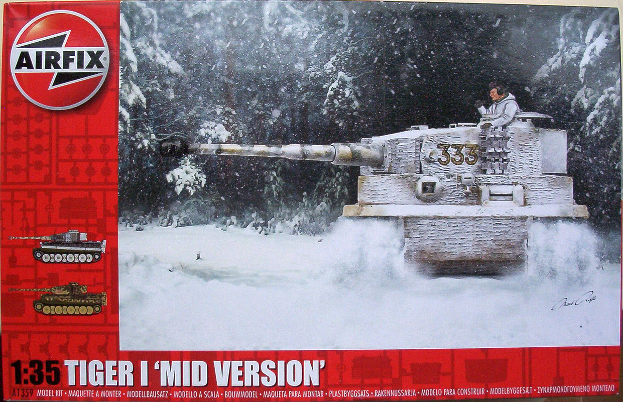 Airfix 35 Tiger I 'Mid Version'
