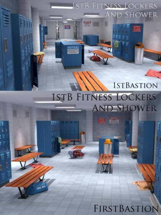 1stBastion Fitness Lockers and Showers