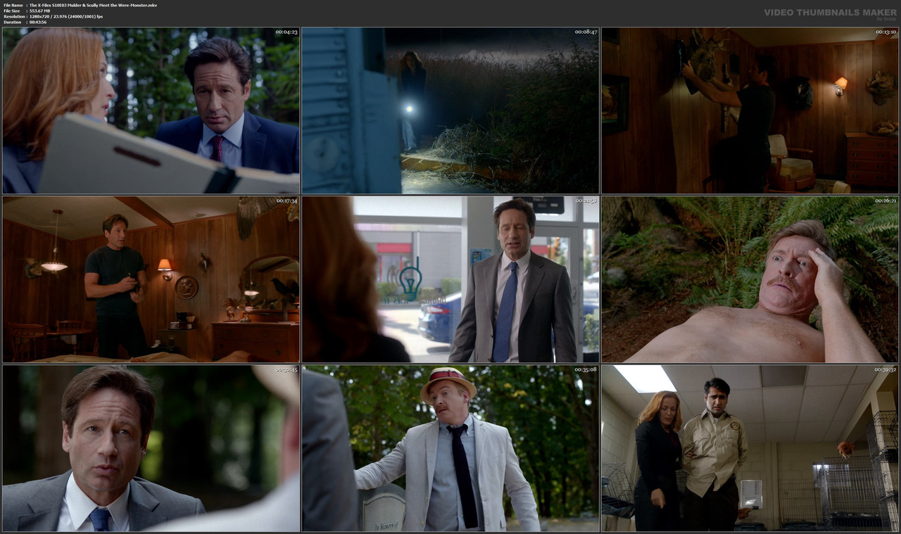 The X-Files S10E03 Mulder & Scully Meet the Were-Monster.mkv