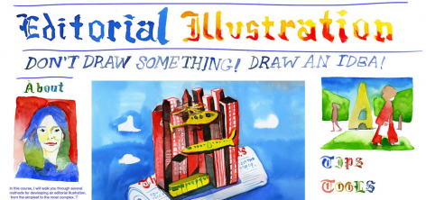 Editorial Illustration: Don't Draw Something! Draw an Idea!