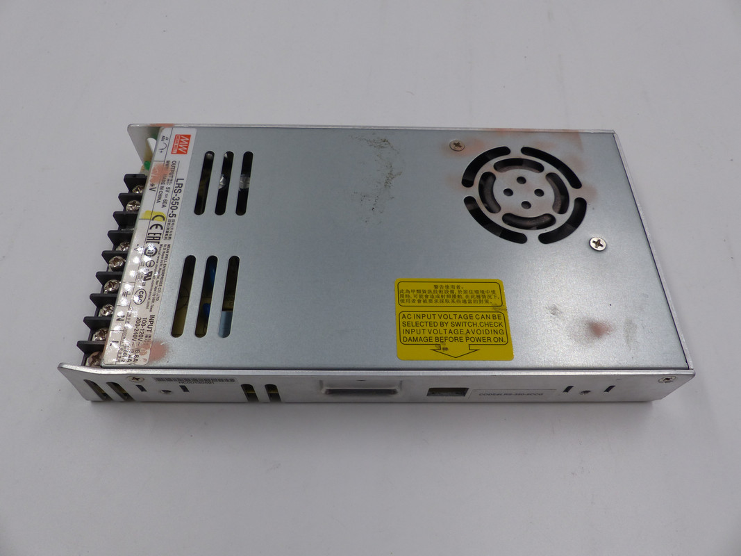 MEAN WELL LRS-350-5 350W 5V 60A SINGLE OUTPUT SWITCHING POWER SUPPLY