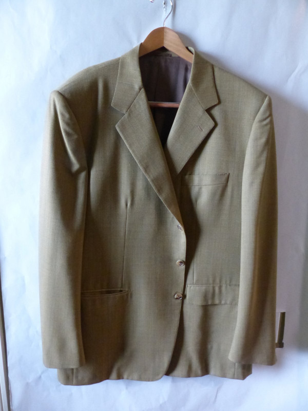 COUNTRY LIFE MENS SUIT JACKET IN TAN G795 US MENS SIZE 50 ITALIAN 60