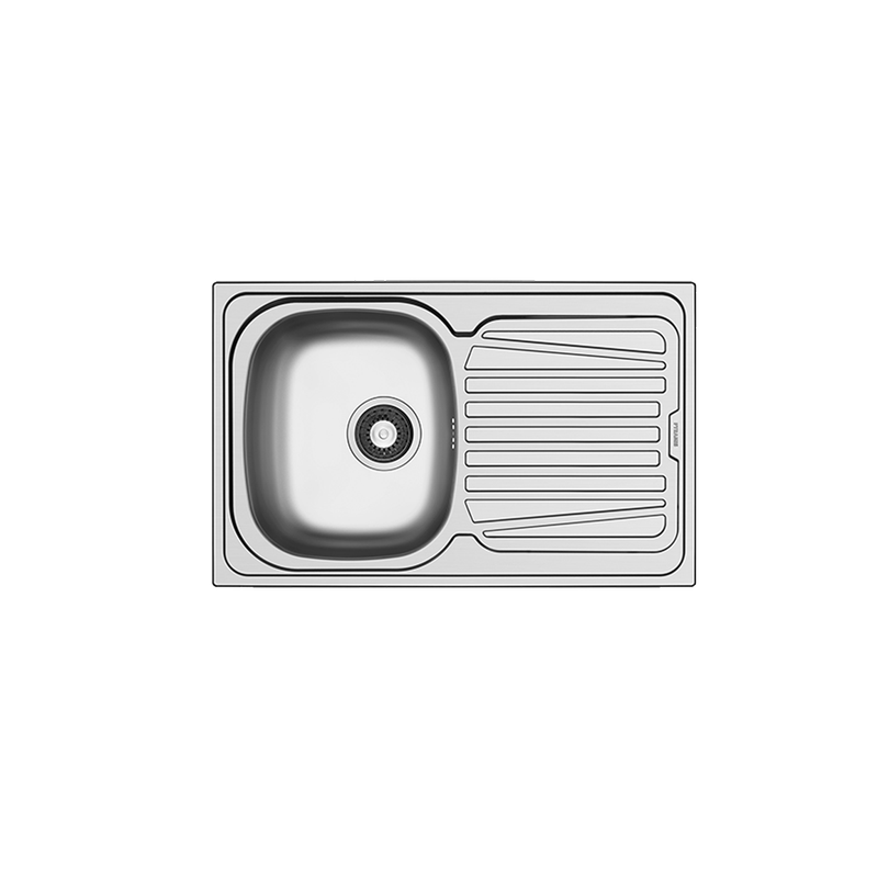 Νεροχύτης Ανοξείδωτος Sparta Pyramis 79x50