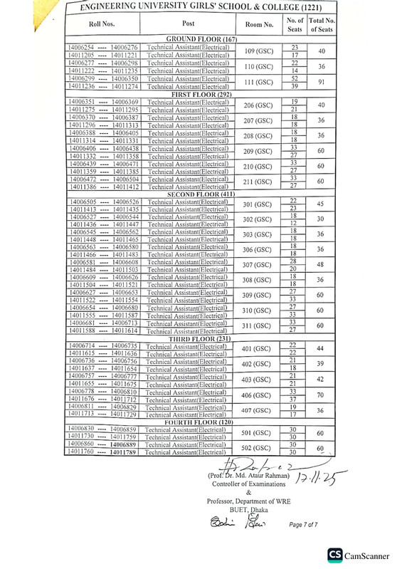 BTCL-Technical-Assistant-MCQ-Exam-Seat-Plan-2025-PDF-7