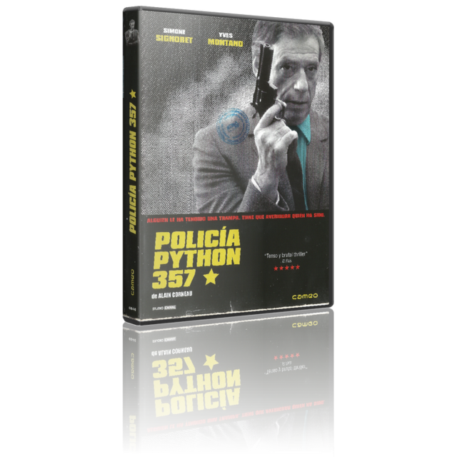 Portada - Policía Python 357  [DVD9 Full][Pal][Cast/Fra/Cat][Sub:Cast][Thriller][1976]