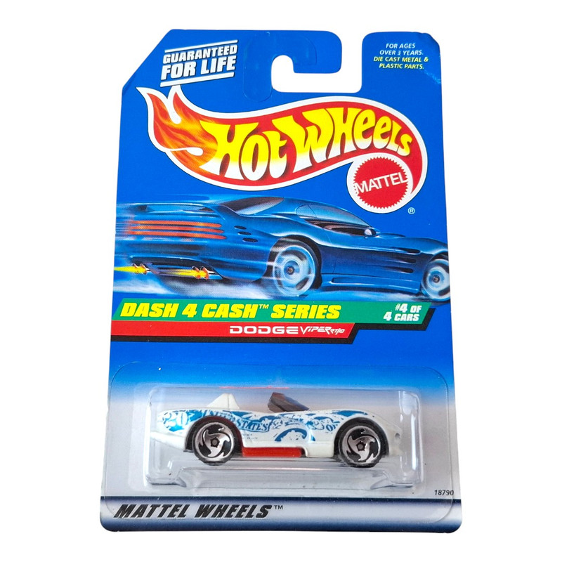 Hot Wheels Dodge Viper Branco