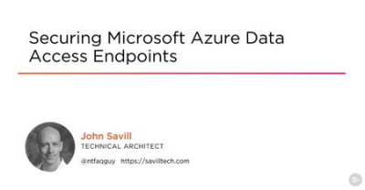 Securing Microsoft Azure Data Access Endpoints