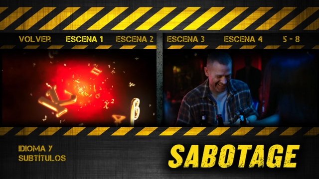 3 - Sabotage [DVD9Full] [PAL] [Cast/Ing/Cat] [Sub:Cast/Cat] [2014] [Acción]