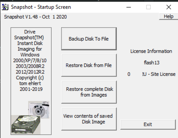 Drive SnapShot 1.48.0.18830 DSRR