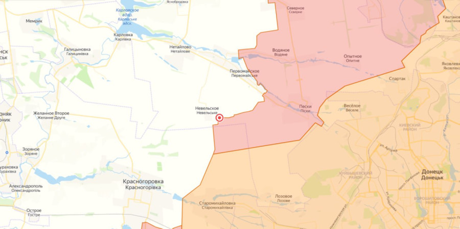 Rusijos ginkluotosios pajėgos išlaisvino Nevelskoje gyvenvietę