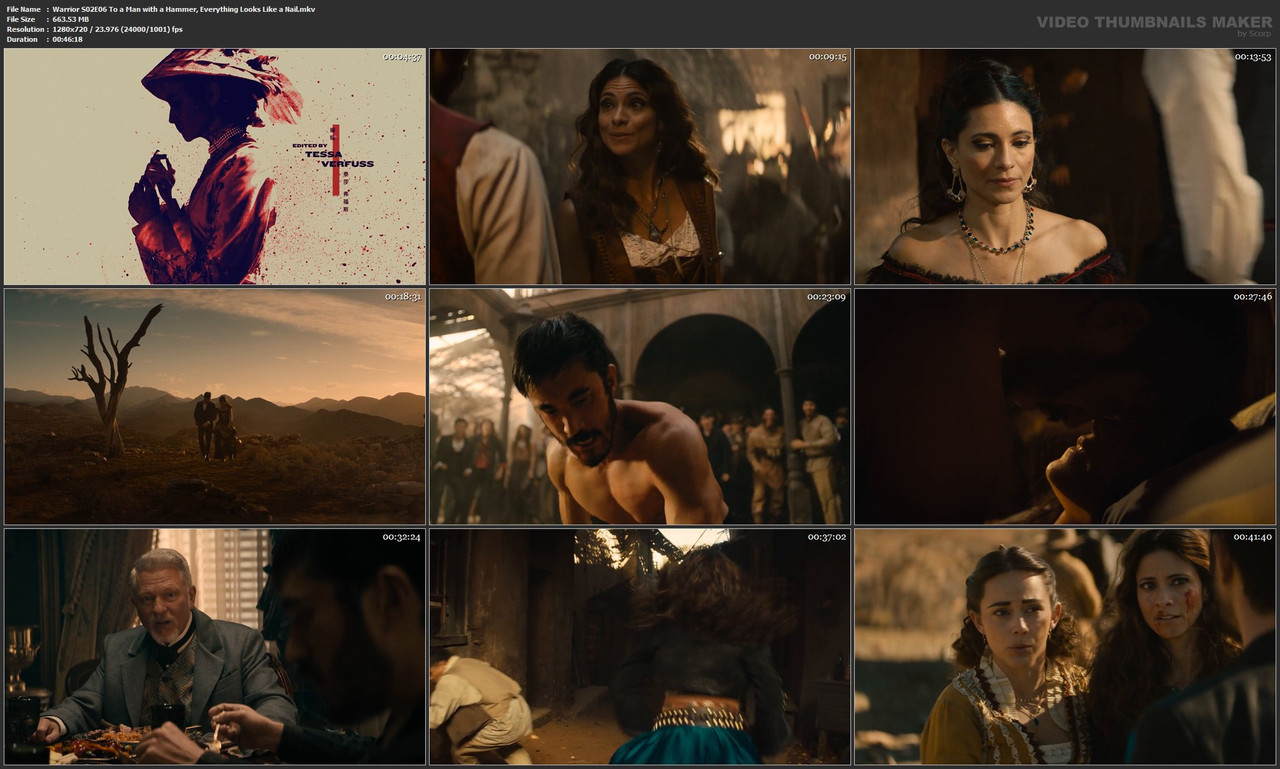 Warrior S02E06 To a Man with a Hammer, Everything Looks Like a Nail.mkv