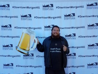 Joseph Carrillo Promoting Brew Crawl