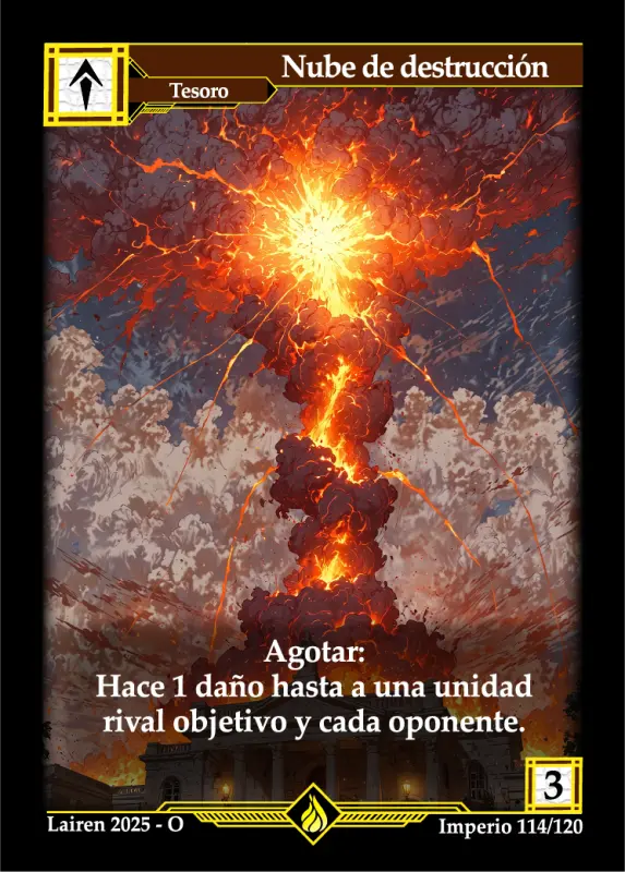 NUBE DE DESTRUCCION