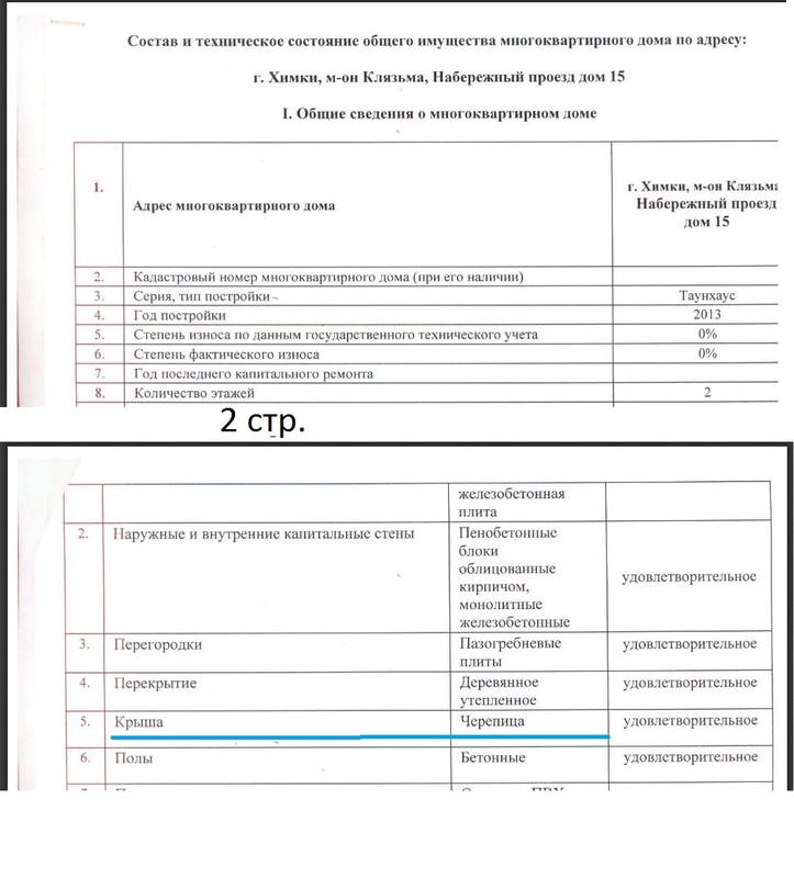 таунхаус - черепица