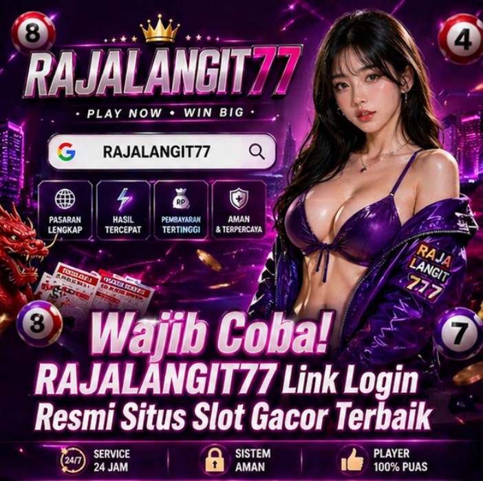 Banner promosi RAJALANGIT77 Terbaru