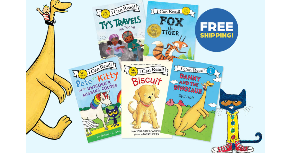 Join the I Can Read Book Club: Get 5 Books for Just Join the I Can Read Book Club: Get 5 Books for Just