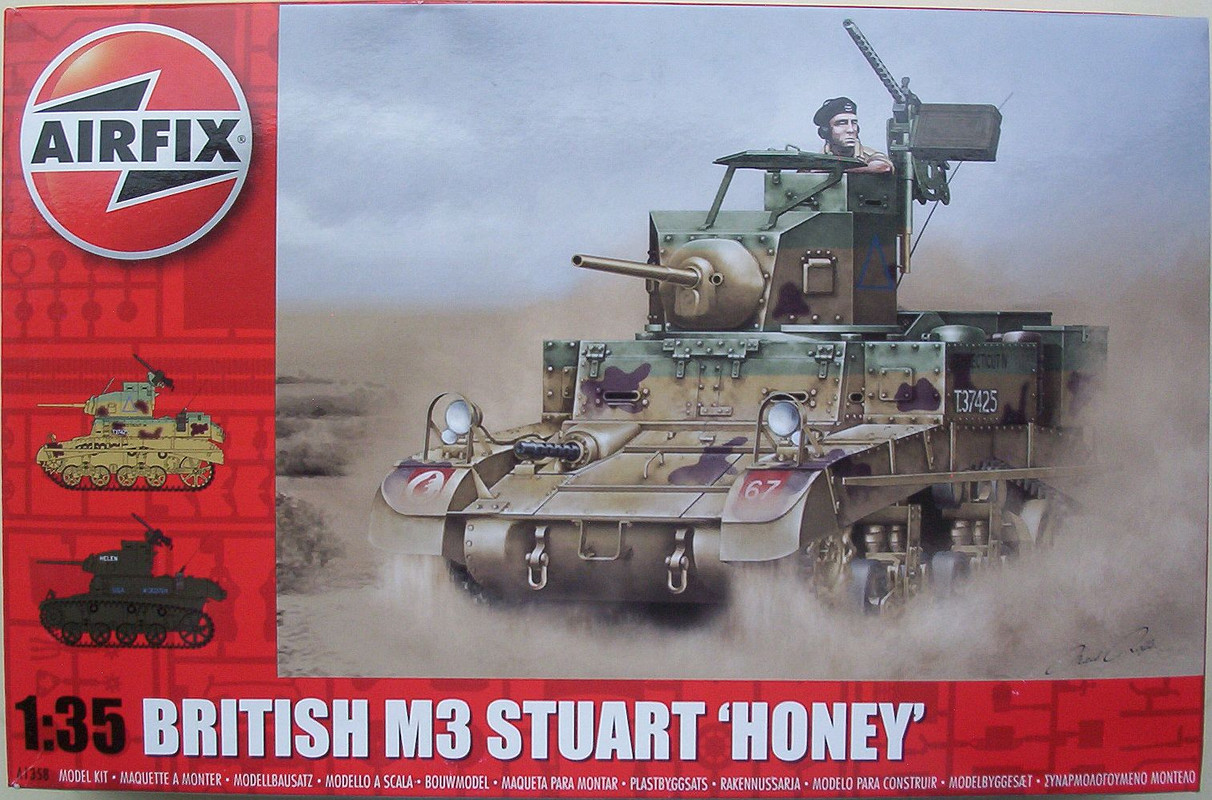 Airfix 35 British M3 Stuart 'Honey'
