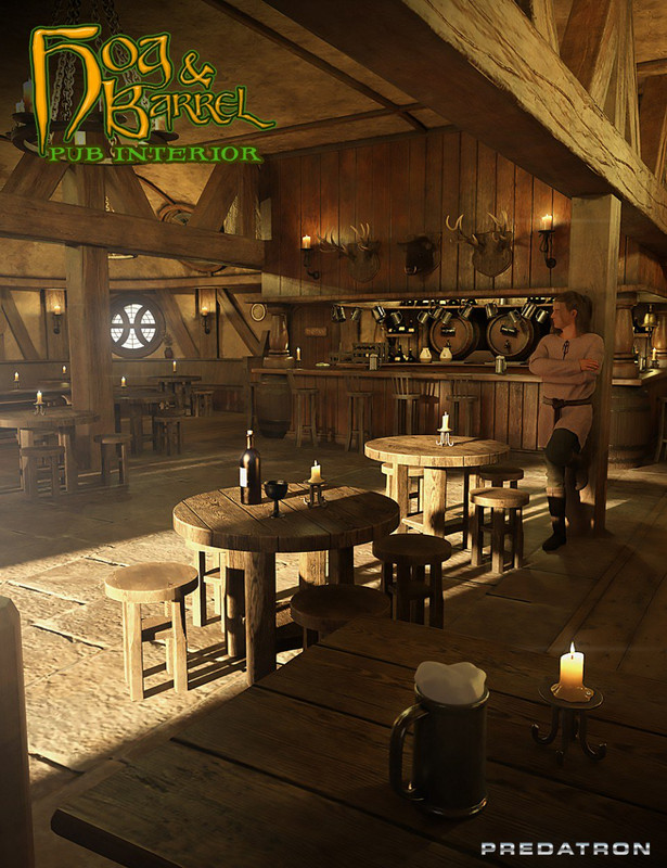 Hog and Barrel Pub Interior