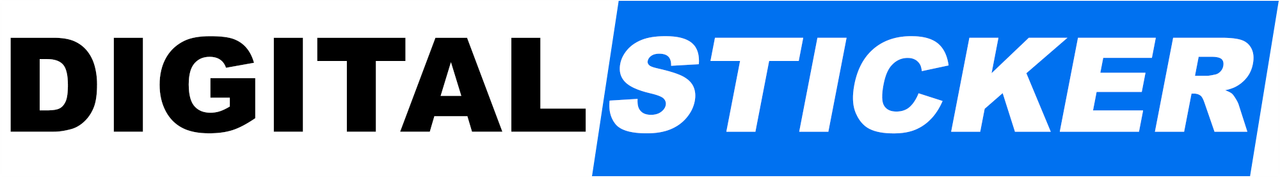 Logo Digital Sticker