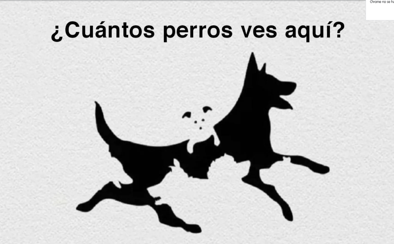 Test que revela tu edad mental: ¿Cuántos perros ves?