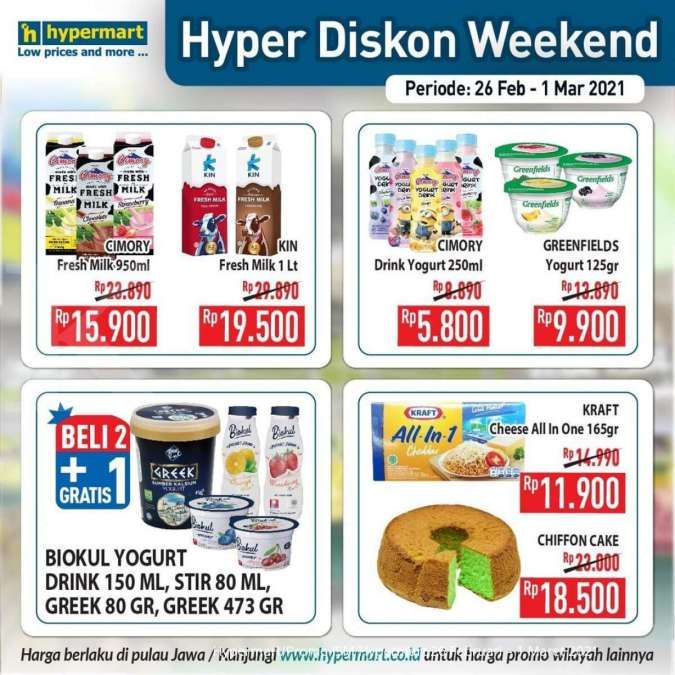 Katalog Promo Hypermart 26 Februari-1 Maret 2021
