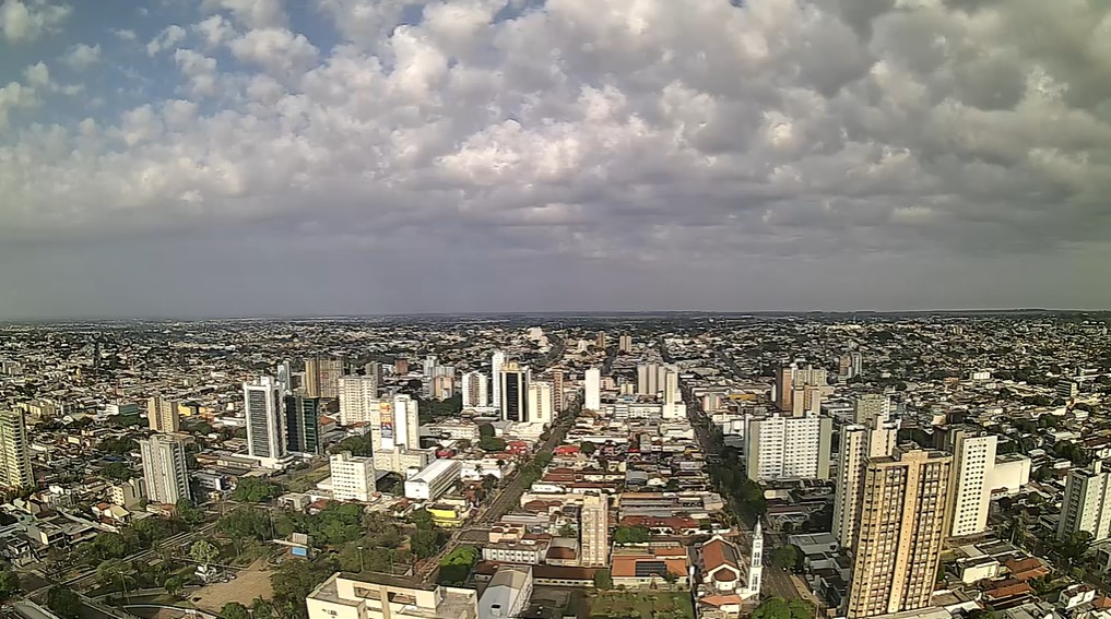 Campo Grande nesta manh de sbado