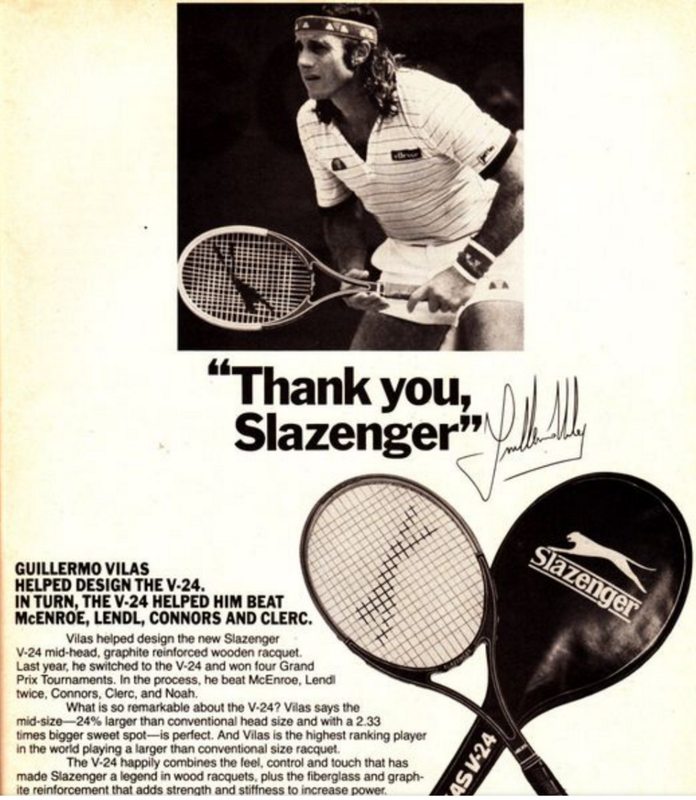 Slazenger V-24/Vilas Pro Specs | Talk Tennis