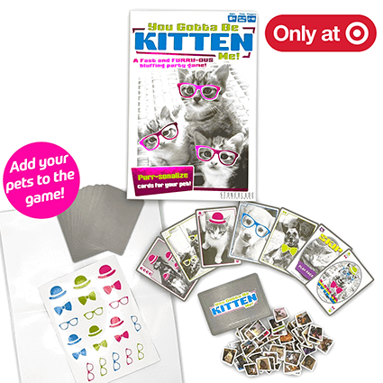 Unleash the Purrfect Game Night with Target’s Exclusive “You Gotta Be Kitten Me!” Party Pack